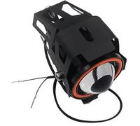 Szwaldaper Electric Scooter U7 Front Headlight Horn, for Kugoo Kukirin Citycoco Motorcycle ATV Universal Accessory Scooter Front Light(BLACK U7 headlamp)