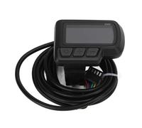 Szwaldaper For Electric EN06 LCD Display Meter With USB Power Speed Display E-bike LCD Display Waterproof SM Connector Electric Scooter Display Screen(SM plug)