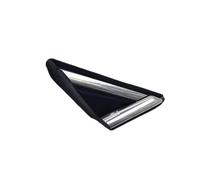 Szwaldaper For Ford, for Fusion 2013 2014 2015 2016 2017， Car Wing Door Side Rearview Mirror Triangle Trim Cover Molding Corner Panel Wing Mirror Triangle Cover(1pc left)