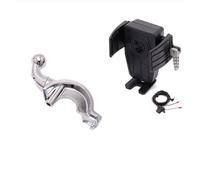 Szwaldaper For Gold Wing GL 1800 GL1800 F6B DCT 2018 2019 2020 2021 GPS Phone Holder Wireless Charging Navigation Support Bracket Motorcycle Phone Mount(AB)