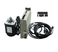 Szwaldaper for Hot S Servo 400w 750w 60cst 80cst Servo Driver C30 17bit Absolute Encoder Ac220v 1.27nm 2.4nm for CNC Engraver high Torque Spindle Motor(750w 2.4nm No Brake)