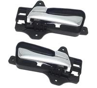Szwaldaper for Hyundai, I30 2007 2008 2009 2010 2011 2012 82620-2L010 82610-2L010 Front Left Right Car Inside Interior Inner Door Handle Auto Inner Door Latch Handle(Black 1 Pair)