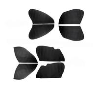 Szwaldaper For JAZZ, 2004 2005 2006 2007 Car Interior Door Handle Armrest Panel Microfiber Leather Cover Protective Decor Car Interior Door Panel(Hatchback,4pcs Black)