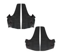 Szwaldaper For JAZZ, for Fit 2008 2009 2010 2011 2012 Hatchback Car Styling Interior Door Panel Armrest Microfiber Leather Cover Car Interior Door Panel(4pcs,Black)