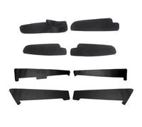 Szwaldaper for Mazda, 6 2006 2007 2008 4pcs/Set Car Door Handle Panel Microfiber Leather Cover Car Interior Door Panel(Door Panel Customize)