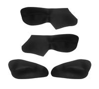 Szwaldaper For Peugeot 206, for Citroen, C2 Only 4 Doors Car-Styling Interior Microfiber Leather Door Armrest Panel Cover Trim Accessories Car Interior Door Panel(Black)