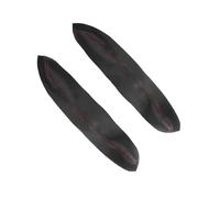 Szwaldaper For Peugeot, for 307 2004-2011 2012 2013 ONLY 3 DOORS Car Accessories Interior Door Armrest Panel Microfiber Leather Cover Decor Car Interior Door Panel(Front 2pcs,Black - red line)