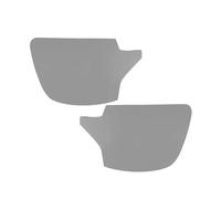 Szwaldaper For Toyota, for Prius 30 2009 2010 2011 2012 2013 2014 2015 2pcs Rear Door Armrest Panel Leather Cover Interior Accessories Trim Car Interior Door Panel(Grey)