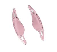 Szwaldaper for Toyota, Supra 2019 2020 2021 A90 A91 2.0 3. Premium Launch Edition GR Car Steering Wheel Shifter Paddle Car Gear Shift Paddle Extension(Pink)