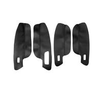 Szwaldaper For VW, for Golf, for 7 MK7 2014 2015 2016 2017 2018 Car Door Armrest Panel/Center Control Lid Armrest Microfiber Leather Cover Trim Car Interior Door Panel(LHD DoorArmrestBlack)