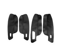 Szwaldaper For VW, for Golf, for 7 MK7 2014 2015 2016 2017 2018 Car Door Armrest Panel/Center Control Lid Armrest Microfiber Leather Cover Trim Car Interior Door Panel(RHD DoorArmrestBlack)