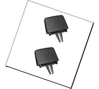 Szwaldaper Front Air Conditioning Vent Outlet Tab Clip Repair Kit, for BMW, 3 Series E90 2005 2006 2007 2008 2009 2010 2011 2012 Car Air Vent Clip(BLACK 2 pcs)