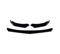 Szwaldaper Front Bumper Lip Spoiler Splitter Diffuser Deflector Body Kit Guards, for Alfa Romeo, Giulia 2017-2021 Car Accessories Front Spoilers Front Spoiler(BLACK Black)