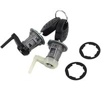 Szwaldaper Front Door Lock Barrel Cylinder Left Right Set + 2 Keys, for Peugeot, 206 1998-2010 OE:9170N8 Car Door Lock Actuator