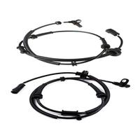 Szwaldaper Front Left/Right ABS Wheel Speed Sensor, For Proton Exora Car Accessories PW828437 PW828438 Speed Sensor Replacement(BLACK A Pair)