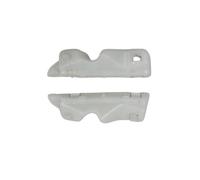 Szwaldaper Front Left Right Bumper Lip Spacer Support Bracket, for NISSAN, Dualis, for Qashqai, J10 2007 2008 2009 2010 Front Spoilers Front Spoiler(BLACK 1 Pair LH and RH)