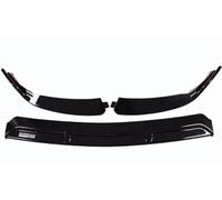 Szwaldaper Front Lip Bumper Splitter Diffuser Spoiler Protection, for, C、E、CLA、A 、GLC -Class For W205 W213 W177 W117 GLC Front Spoilers Front Spoiler(BLACK A4 Glossy Black)