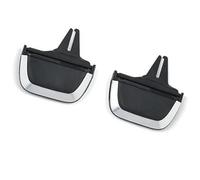 Szwaldaper Front Rear Air Conditioning Vent Grille Tab Slider Clips, for 5 6GT Series G30 G31 G38 G32 2017-2020 Car Air Vent Clip(BLACK Left and Right 2pcs)