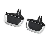Szwaldaper Front Rear Air Conditioning Vent Grille Tab Slider Clips, for 5 6GT Series G30 G31 G38 G32 2017-2020 Car Air Vent Clip(BLACK Central 2pcs)