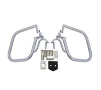 Szwaldaper Front Rear Engine Guard Bumper Stunt Cage Highway Crash Bar Fuel Tank Protector, for, R1200RT R 1200RT 1200 RT 2004-2013 Motorcycle Crash Bar(Rear silver)