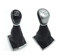 Szwaldaper Gear Shift Knob Gaiter Boot Cover 5/6 Speed Manual, for Ford, for Focus 2 MK2 FL MK3 MK4 MK7, for Mondeo, for KUGA, for Galaxy, for Fiesta Car Styling Gear Shift Knob(Leather Case)