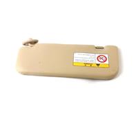 Szwaldaper Grey Beige Left Right Sun Visor, for Toyota, for Vios, for Yaris, for L 2014 2015 2016 2017 2018 2019 2020 2021 2022 car interior sun visor(Right Beige)
