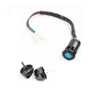 Szwaldaper Ignition Barrel Switch Motorcycle Ignition System Universal Electric Start Switch Coil Key Lock Set, for Pit Dirt Bike Scooter Spare Ignition Switch Key Lock Scooter Anti-Theft Lock