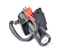 Szwaldaper Ignition Switch, for 125Cc, for YBR 125 Motorcycle Scooter YBR125 Electric Ignition Switch Lock Set Power Door Lock Tank Cap Motorbike Ignition Scooter Anti-Theft Lock
