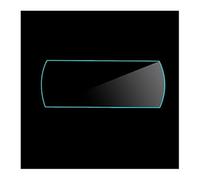 Szwaldaper Instrument Screen Protector, for MINI, for Cooper F54 F55 F56 F57 F60 Auto Tempered Glass Dashboard Navigation Screen Protective Tempered Glass Protector Car Screen Protector(BLACK Gps Pane
