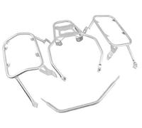 Szwaldaper Luggage Rack, for PANAMERICA1250, for PAN, for AMERICA 1250 S PA1250 S 2020 2021 Motorcycle Saddle Bag Panniers Top Case Bracket Motorcycle Top Box Rack(Silver One Set)