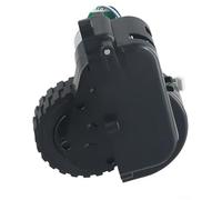 Szwaldaper Maneuverability Boost Drive Wheels Designed, for the, for Tesvor, S5 Max Robotic Cleaners (R+L) Vacuum Cleaner Replacement Wheels(BLACK R)