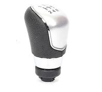 Szwaldaper Manual Gear Shift Knob Shifter Head, for Ford, for Focus mk2 mk3 mk7, for Transit Connect, for Kuga C-max FL B-max S-max Gear Shift Knob(5 Speed Silver)