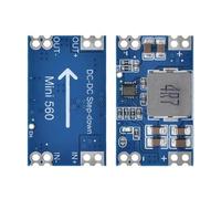 Szwaldaper Mini560 5a High Efficiency Output 3.3v 5v 9v 12v Step Down Dc Converter Voltage Regulator Buck Stabilized Power Module DC-DC converter board(Mini560 3.3v)