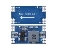 Szwaldaper Mini560 5a High Efficiency Output 3.3v 5v 9v 12v Step Down Dc Converter Voltage Regulator Buck Stabilized Power Module DC-DC converter board(Mini560 Pro 3.3v)