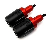 Szwaldaper Motorcycle Exhaust Slider, for Mt03, for Mt-03, for Mt25 2014-2021 2022 2023 Crash Falling Protection Frame Slider Motorbike Crash Bar Front Fork Crash Protector(Red)