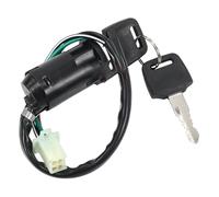 Szwaldaper Motorcycle Ignition | Motorcycle Locking Ignition Starter | Key Starter Parts Motorcycle Ignition, for Scooter Quad Electric Start Button Scooter Anti-Theft Lock