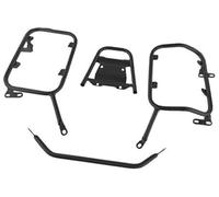 Szwaldaper Motorcycle Luggage Rack Luggage Box Rack, for for V-Strom 650 DL650 DL650XT 2017-2023 Motorcycle Trunk Aluminum Top Case Saddlebag Panniers Bracket Motorcycle Top Box Rack(Black One Set)