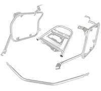 Szwaldaper Motorcycle Luggage Rack Rear Luggage Rack, for CRF1100L, for Africa, for Twin Adventure Sport 2020-2023 Motorcycle Trunk Top Motorcycle Top Box Rack(Silver One Set)