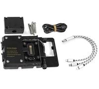 Szwaldaper Motorcycle Phone Mount, for Tiger 1200 Gt, for Explorer, for Rally, for Explorer, 2022 Wireless Usb Mobile Phone Charge Holder Gps Navigation Bracket Accessories Motorcycle Phone Mount(BLAC