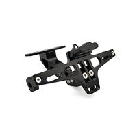 Szwaldaper Motorcycle Rear License Plate Mount CNC With Holder LED, for CBR600 F2 F3 F4 F4i VFR 1200 ST 1300 NC750S X CB1100 CBF1000 Motorcycle Number Plate Holder(Black)