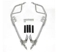 Szwaldaper Motorcycle Rear Sawddlebag Guard Rails Highway Engine Crash Bar Bumper Stunt Cage,for Victory, Cross Country Tour Crossroad Motorcycle Crash Bar Protector(Chrome)