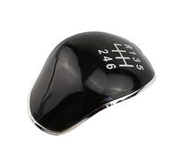 Szwaldaper MT Car Gear Knob Cap Cover 5/6 Speed Insert Replacement, for Ford, for Focus 2 3 MK2 MK3 2009-2018, for Fiesta 2009-2018 Parts Gear Shift Knob(6 Speed Black)