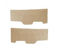 Szwaldaper Pilot 2009 2010 2011 2012 2013 2014 2015 2pcs Car Front Door Armrest Panel Leather Cover Protective Accessories Trim Car Interior Door Panel(Beige)