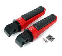 Szwaldaper Rear Passenger Foot Pegs Pedals CB500F CB 500 F 2016-2021 CMX 500 Rebel CB125R CB300R CB650R CB1000R Neo Sports Cafe Motorcycle Rear Foot Peg(Red)