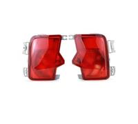 Szwaldaper Reflector Fog Light, for Subaru, Outback 2010 2011 2012 2013 2014 Rear Bumper Tail Brake Signal Lamp Without Bulb turn signal corner lights Rear Brake Light(BLACK Left and Right)