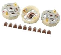 Szwaldaper Reliable Carbon Brush Holder and 10pcs Carbon Brushes Set Improve Motor Power Brush Holder Assembly