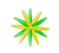 Szwaldaper S4 Prop 5x3.1x3 5031 5inch 3 Blade/tri-Blade Propeller Cw CCW Prop Yellow Green FPV Racing Drone Kit Lawn Mower Carburettor Replacement(2sets)