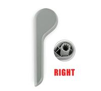Szwaldaper Seat Adjuster Lever Handle, for Chevy, Silverado, for GMC, Sierra Yukon 07-14 15232594 15232598 15232600 15232596 Black Gray Left Right Seat Adjustment Handle(1x Right Gray)