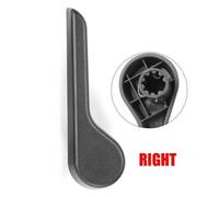 Szwaldaper Seat Adjuster Lever Handle, for Chevy, Silverado, for GMC, Sierra Yukon 07-14 15232594 15232598 15232600 15232596 Black Gray Left Right Seat Adjustment Handle(1x Right Black)