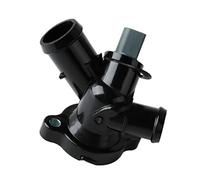 Szwaldaper Thermostat Housing Cover, Thermostat Housing 07K121133E Coolant Hose Flange Car Accessories Replacement, for A6 Thermostat Housing